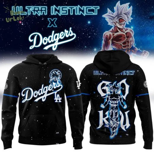 Goku Ultra Instinct x Los Angeles Dodgers 2025 Limit Break hoodie