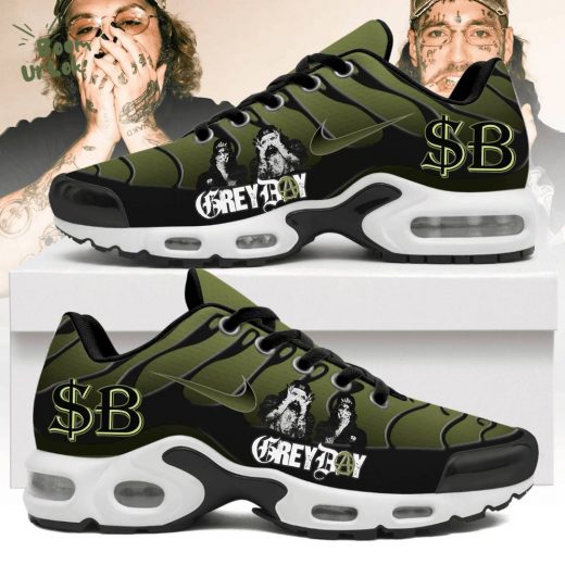 Greyboy Custom Streetwear TN Sneakers – Hip-Hop Rapper Inspired Shoes with $B Design
