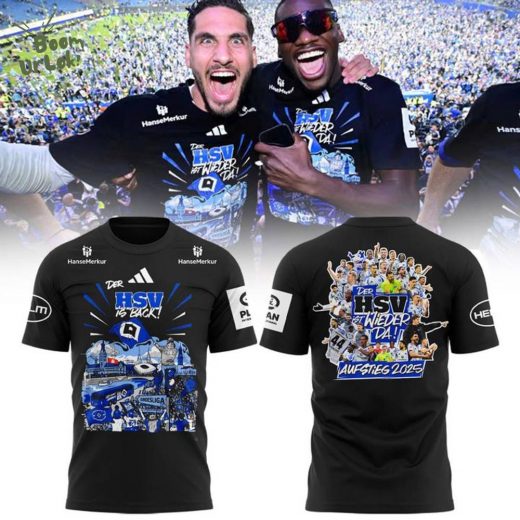 HSV Aufstieg 2025 Tshirt– Der HSV ist Wieder Da Fan