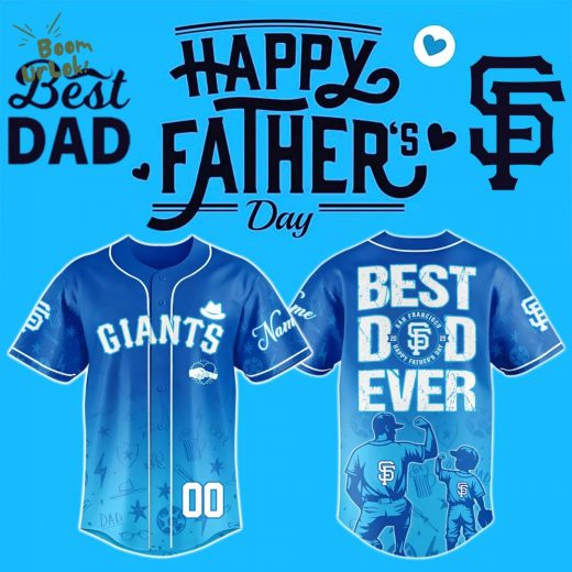 Happy Father’s Day x San Francisco Giants-3D Baseball Jersey