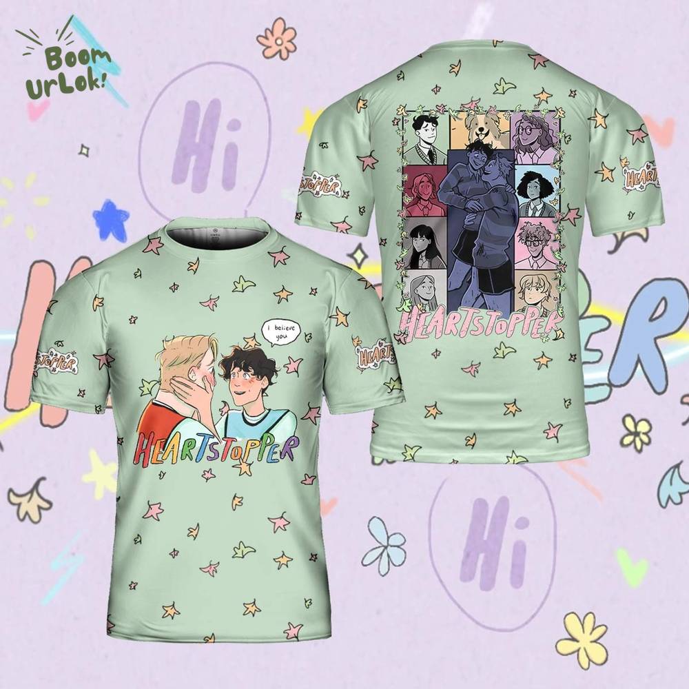 Heartstopper Style 3D Shirt Heartstopper Style 3D Shirt