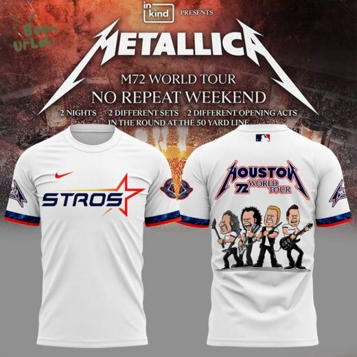 Houston Astros M72 World Tour 2025 TShirt