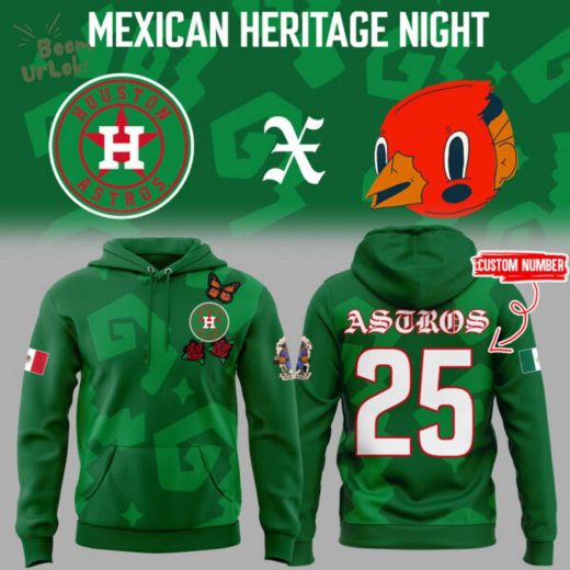 Houston Astros Mexican Heritage Night Hoodie