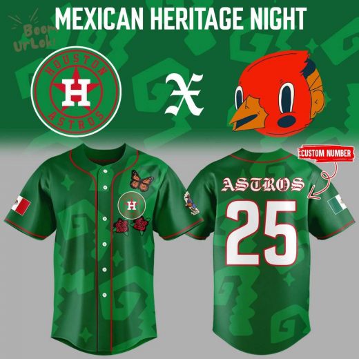 Houston Astros Mexican Heritage Night Jersey
