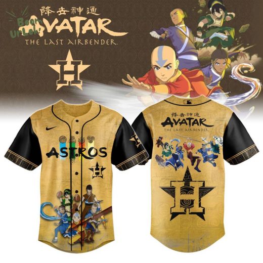 Houston Astros x Avatar The Last Airbender Exclusive Design Jersey