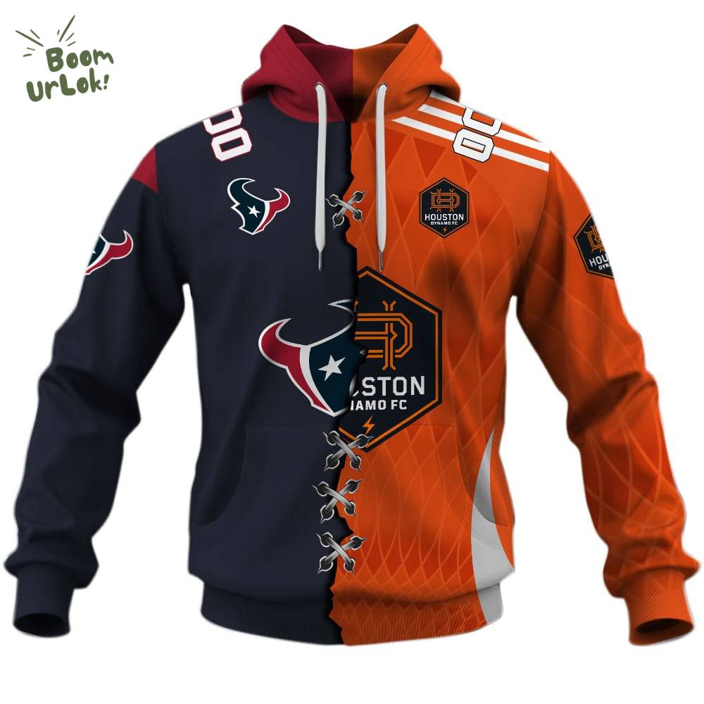 Houston Dynamo FC X Houston Texans (MLS x NFL) Special Hoodie Houston Dynamo FC X Houston Texans (MLS x NFL) Special Hoodie