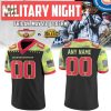 Vegas Knight Hawks 2025 Military Night Football Jersey