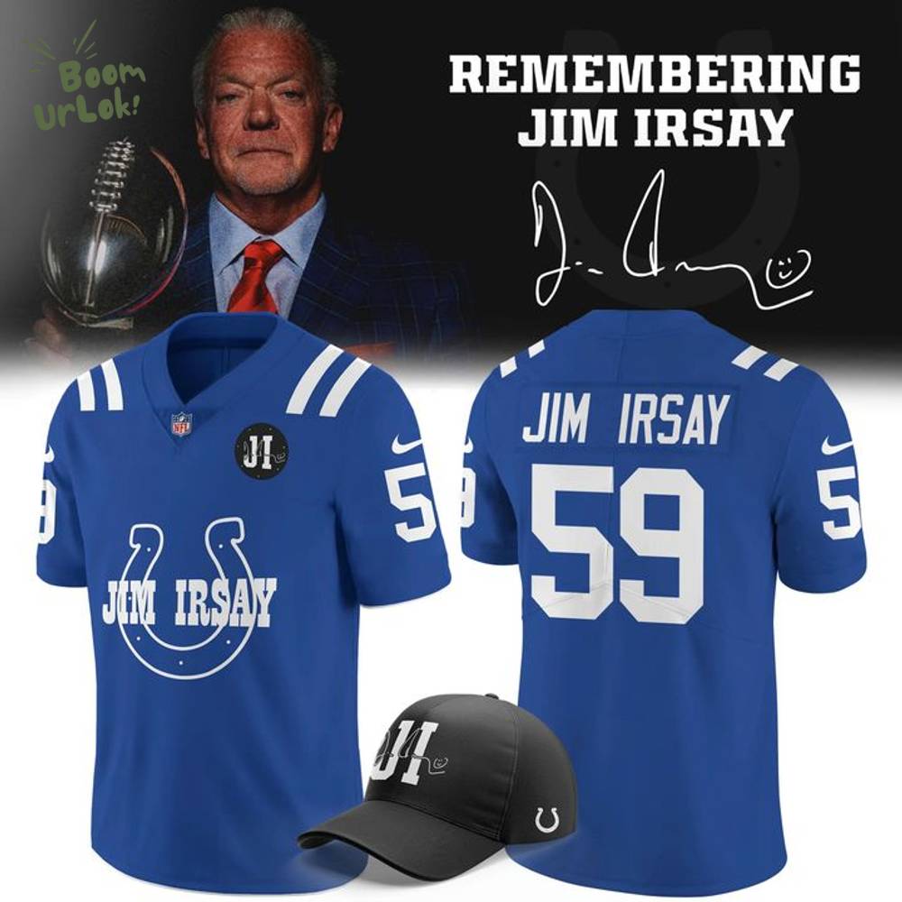 Irsay’s Blue Heart Football Jersey Irsay’s Blue Heart Football Jersey