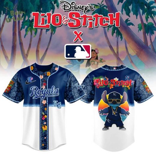 Kansas City Royals MLB x Lilo & Stitch Jersey