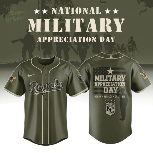 Kansas City Royals MLB x Military Appreciation Day Jersey Editions Limited 2025