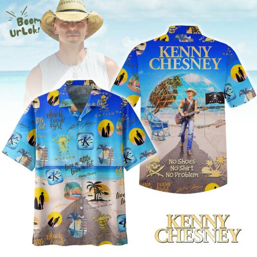 Kenny Chesney Hawaiian Shirt – No Shoes No Shirt No Problem Beach Vibes