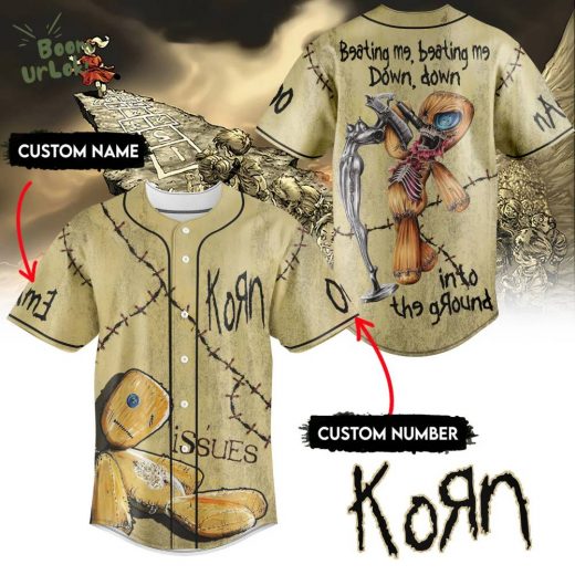 Korn Beating Me Down Baseball Jersey
