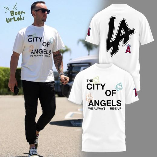 LA Angels “The city of Angel” Combo White Tshirt