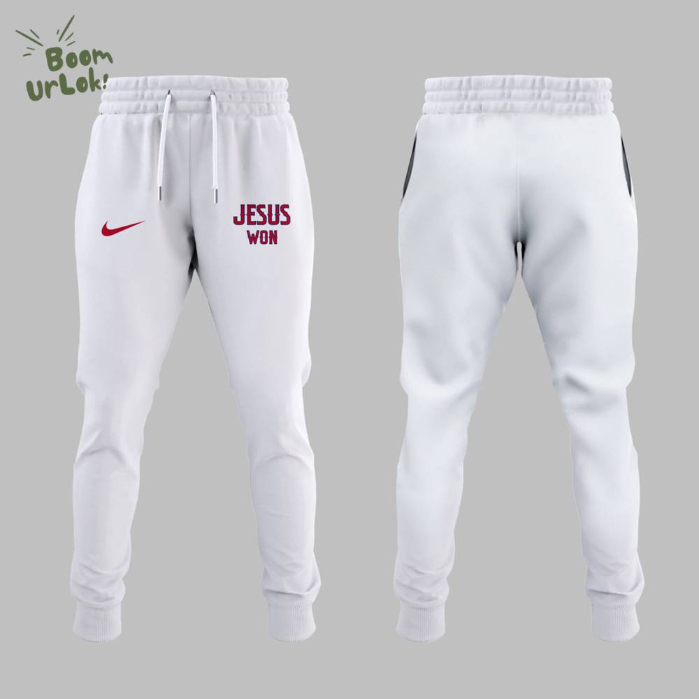 LA Angels x Jesus Won 2025 White Hoodie LA Angels x Jesus Won 2025 White Hoodie