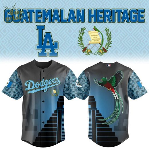 LA Dodger Guatemalan Heritage Night Jersey
