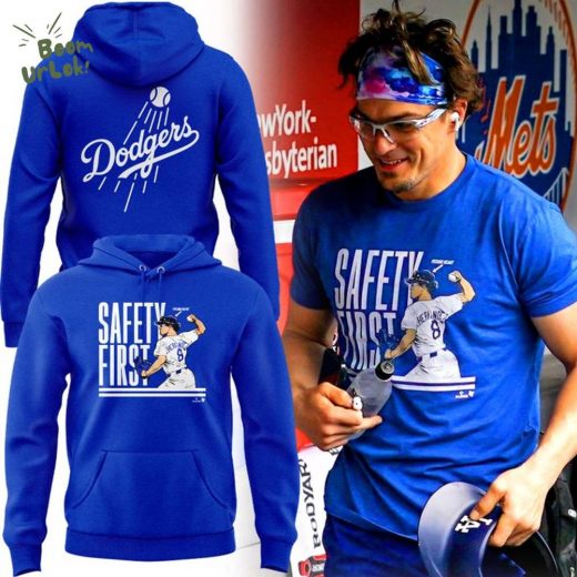 LA Dodgers Safety First 2025 Hoodie