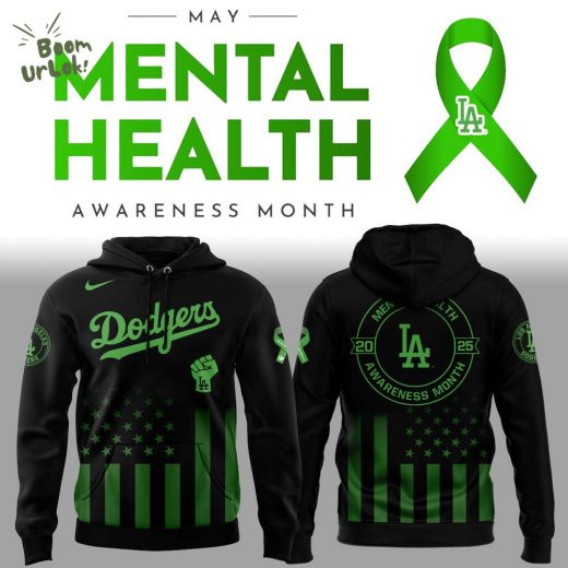 LA Dodgers x Mental Health Awareness Month 2025 Hoodie