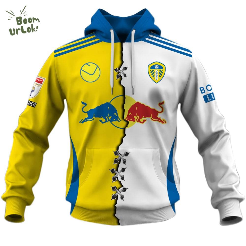 Leeds United F.C Home Mix Away Special Hoodie Leeds United F.C Home Mix Away Special Hoodie