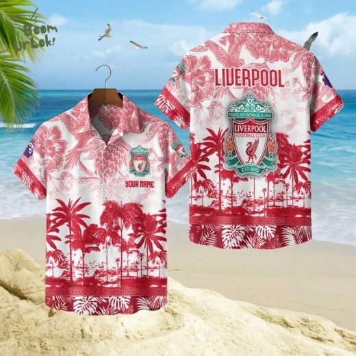Liverpool FC Hawaiian Style Shirt