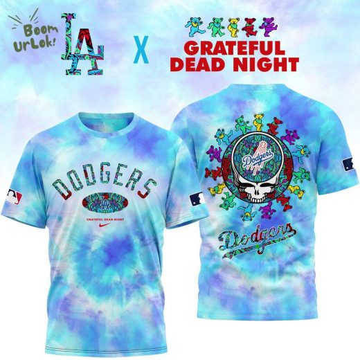 Los Angeles Angels and Grateful Dead Night Blue Shirt New Design 2025