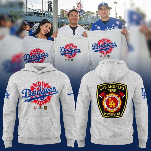 Los Angeles Dodgers Firefighter Appreciation Night Hoodie