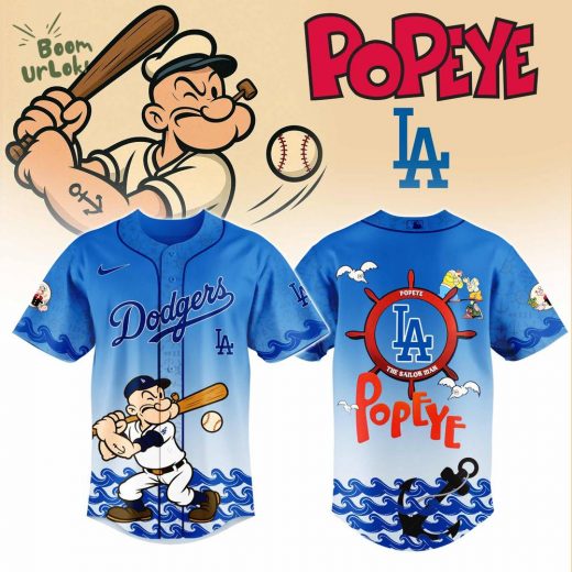 Los Angeles Dodgers MLB x Popeye Jersey Editions Limited 2025