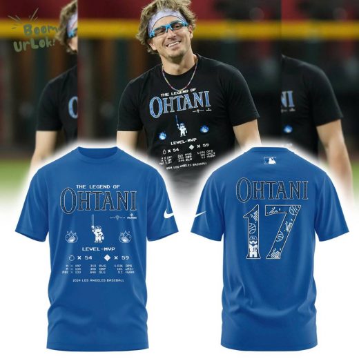 Los Angeles Dodgers Ohtani blue Tshirt