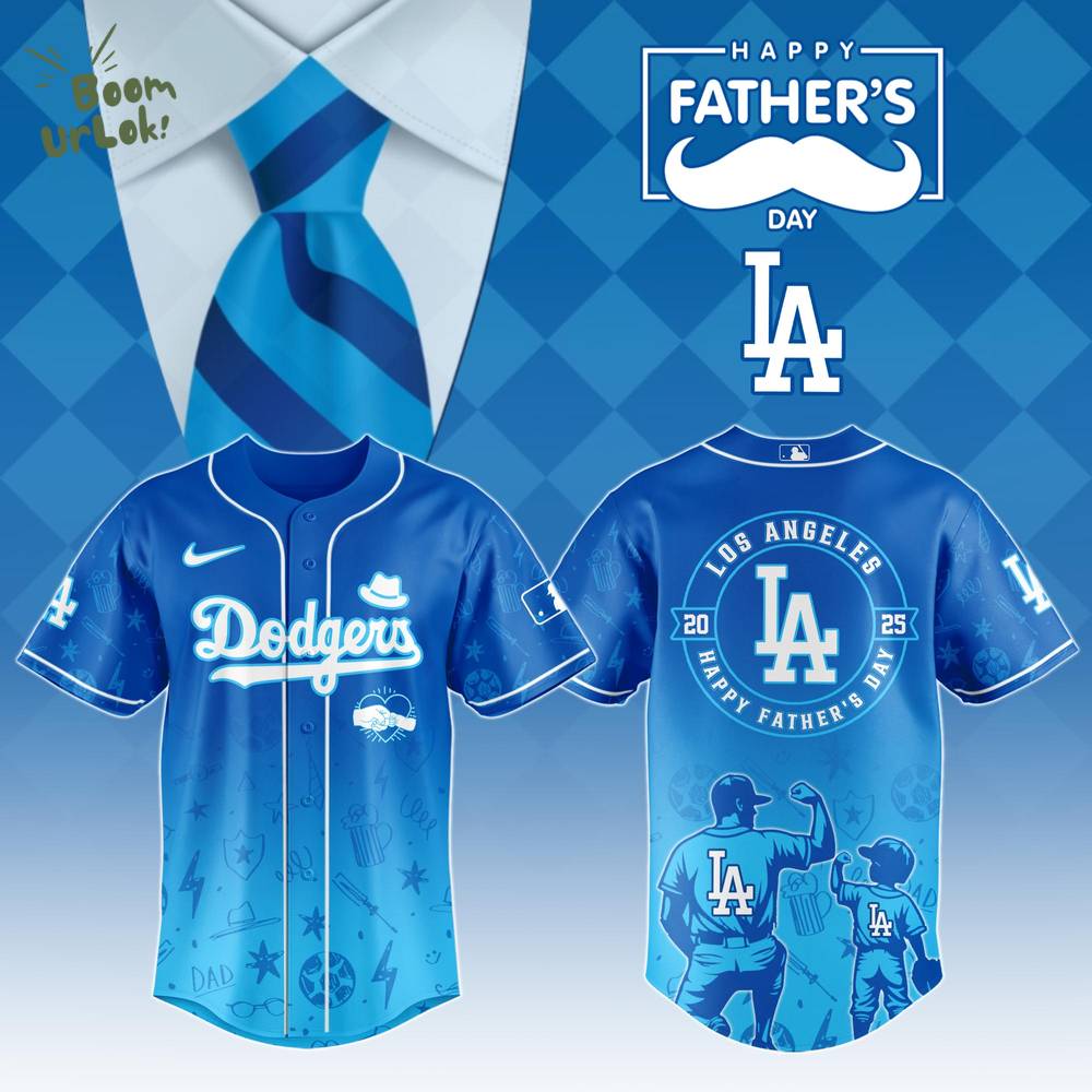 Los Angeles Dodgers Special Father’s Day Limited Edition Jersey Los Angeles Dodgers Special Father’s Day Limited Edition Jersey