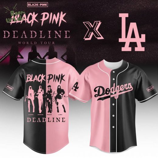 Los Angeles Dodgers x Blackpink Baseball Jersey