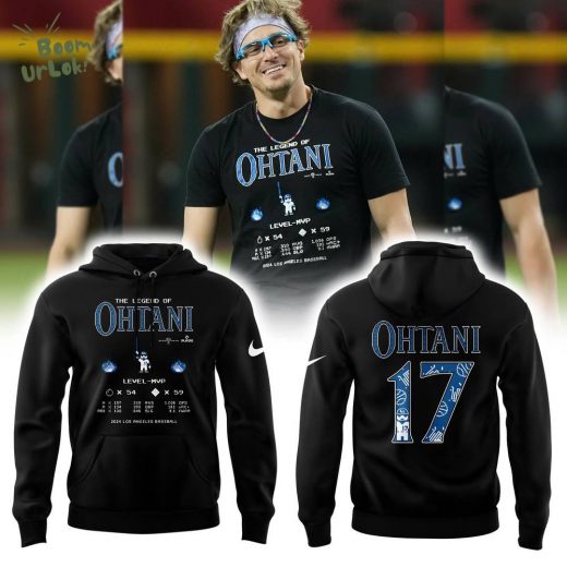 Los Angeles Dodgers x Ohtani Black Hoodie Hot Edition 2025