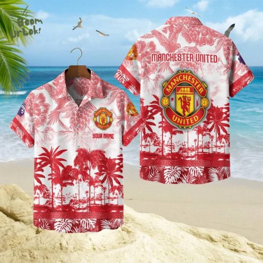 Manchester United F.C. Hawaiian Style Shirt