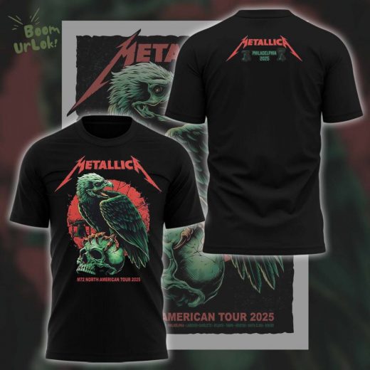 Metal M72 Philly Pop-Up Black TShirt