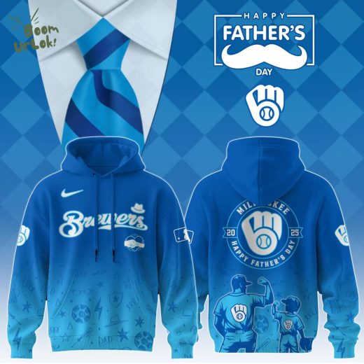 Milwaukee Brewers Special Father’s Day Limited Edition Hoodie