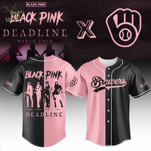 Milwaukee Brewers x Blackpink Baseball Jersey