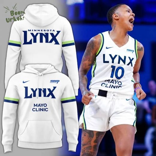 Minnesota Lynx Hoodie – Official WNBA Team Sweatshirt with Mayo Clinic Logo