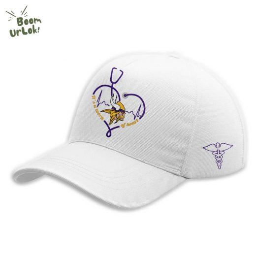 Minnesota Vikings NURSES NIGHT Combo White Tshirt