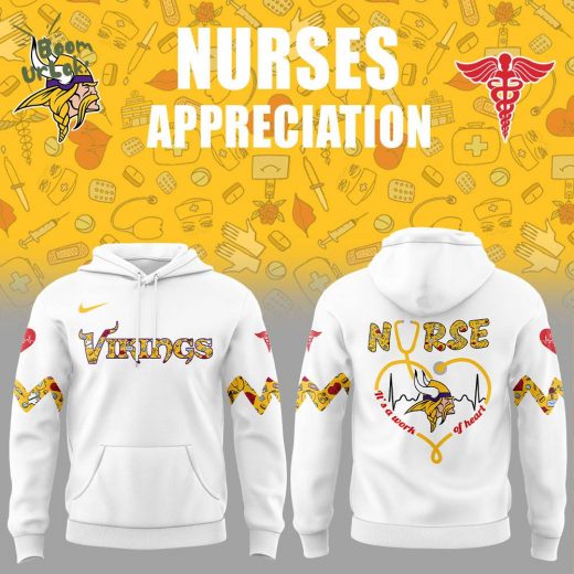 Minnesota Vikings Nurses Appreciation Trending Version Hoodie