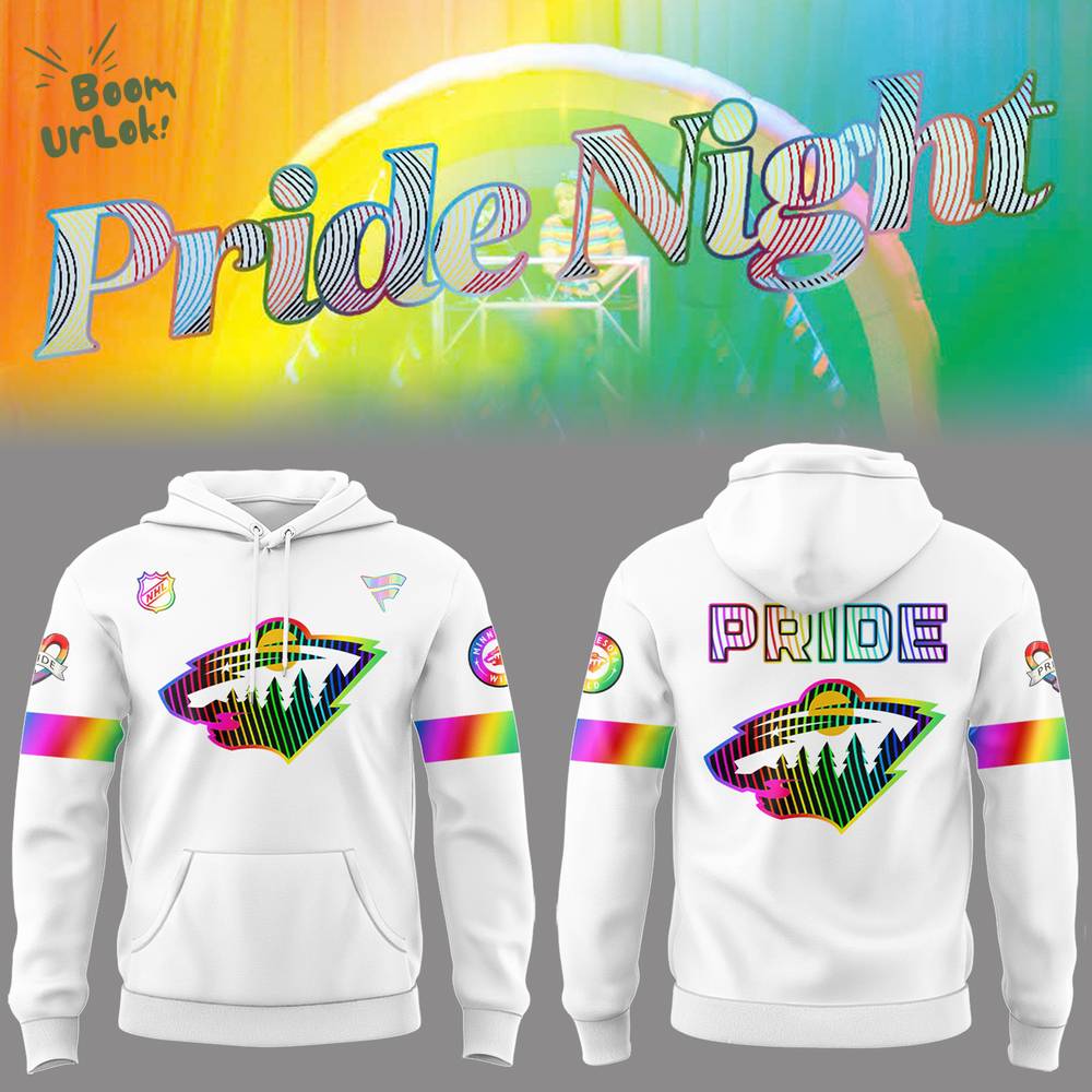 Minnesota Wild Pride Night Hoodie Minnesota Wild Pride Night Hoodie