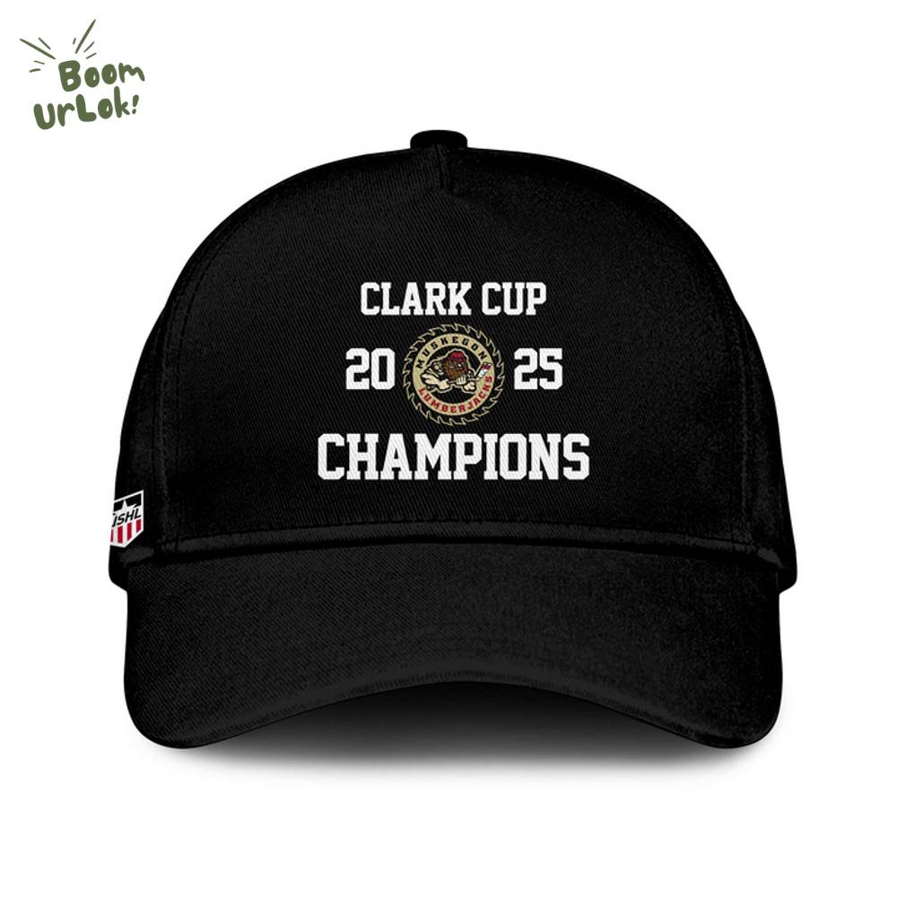Muskegon Lumberjacks CLARK CUP CHAMPIONS 2025 New Design Hoodie Muskegon Lumberjacks CLARK CUP CHAMPIONS 2025 New Design Hoodie