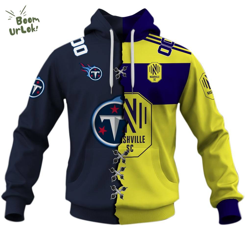 Nashville SC X Tennessee Titans (MLS x NFL) Special Hoodie Nashville SC X Tennessee Titans (MLS x NFL) Special Hoodie