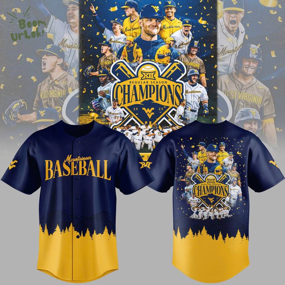 New Big 12 Regular Season Title Baseball Jersey New Big 12 Regular Season Title Baseball Jersey