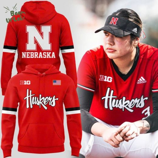 New Huskers 2025 Red Hoodie