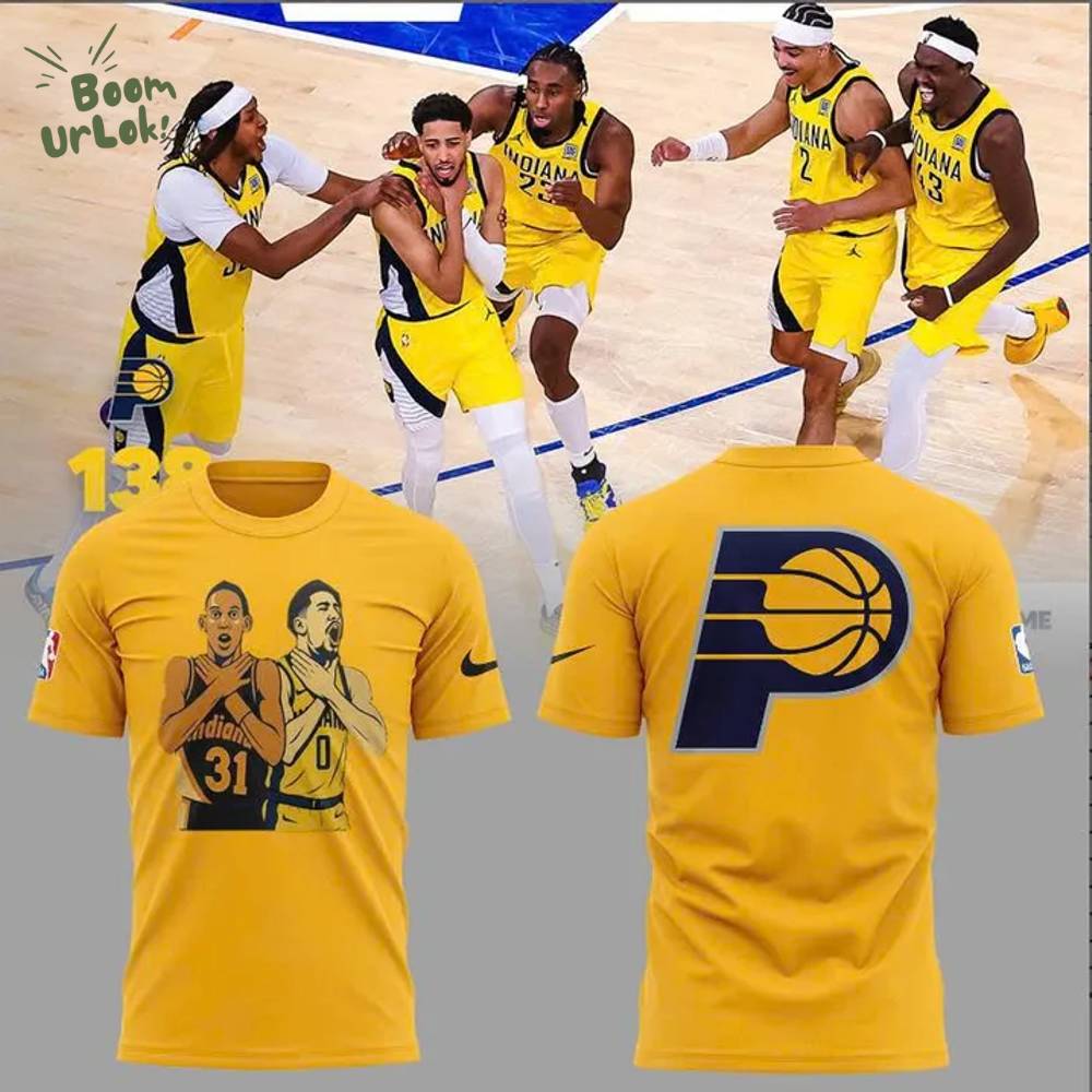 New Indiana Pacers "Legacy Signal" Two eras. One gesture. One legendary moment T-Shirt New Indiana Pacers "Legacy Signal" Two eras. One gesture. One legendary moment T-Shirt