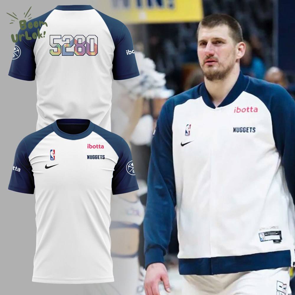 New Training 5280 Denver Nuggets Tshirt New Training 5280 Denver Nuggets Tshirt