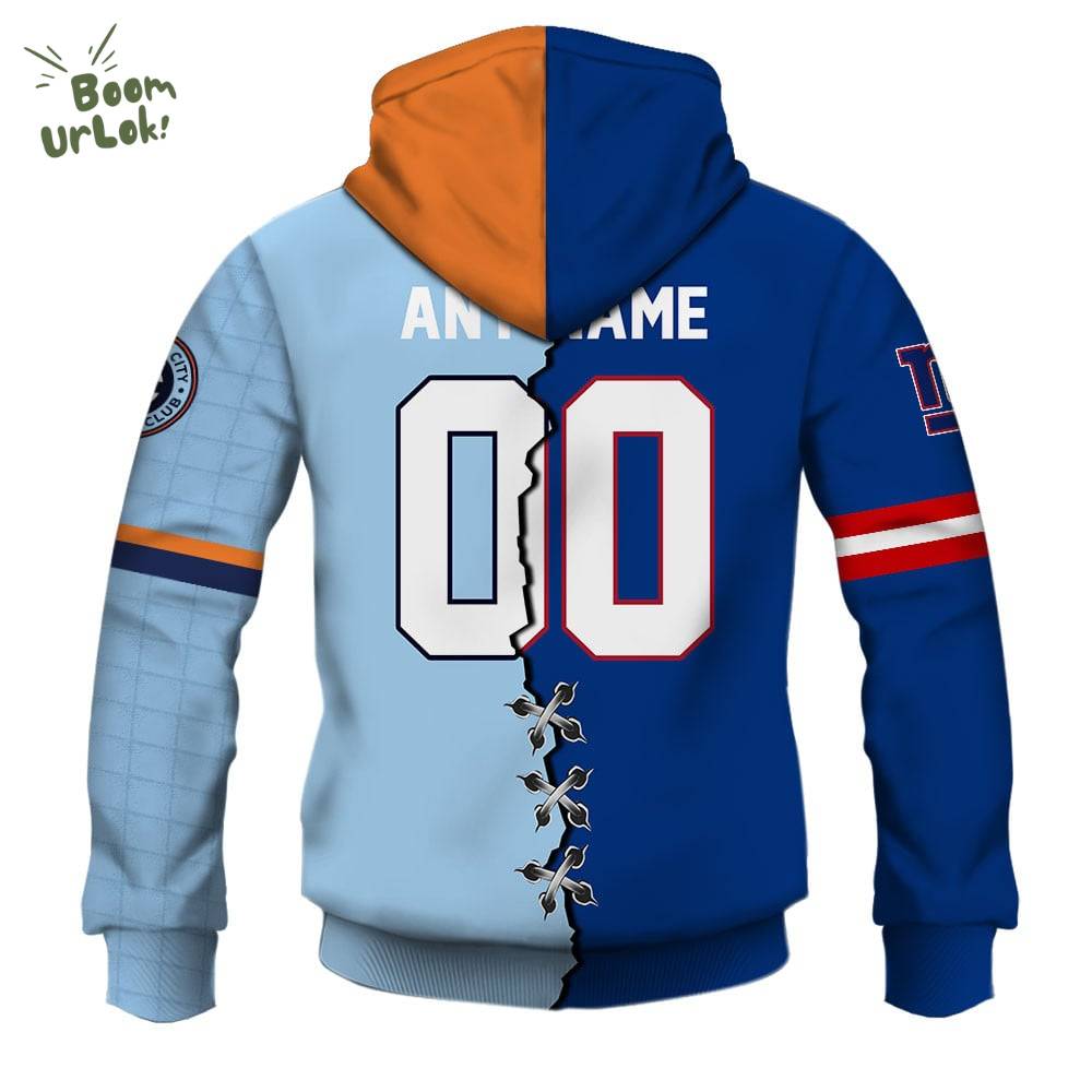 New York City FC X New York Giants (MLS x NFL) Special Hoodie New York City FC X New York Giants (MLS x NFL) Special Hoodie