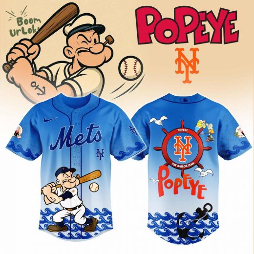 New York Mets MLB x Popeye Jersey Editions Limited 2025