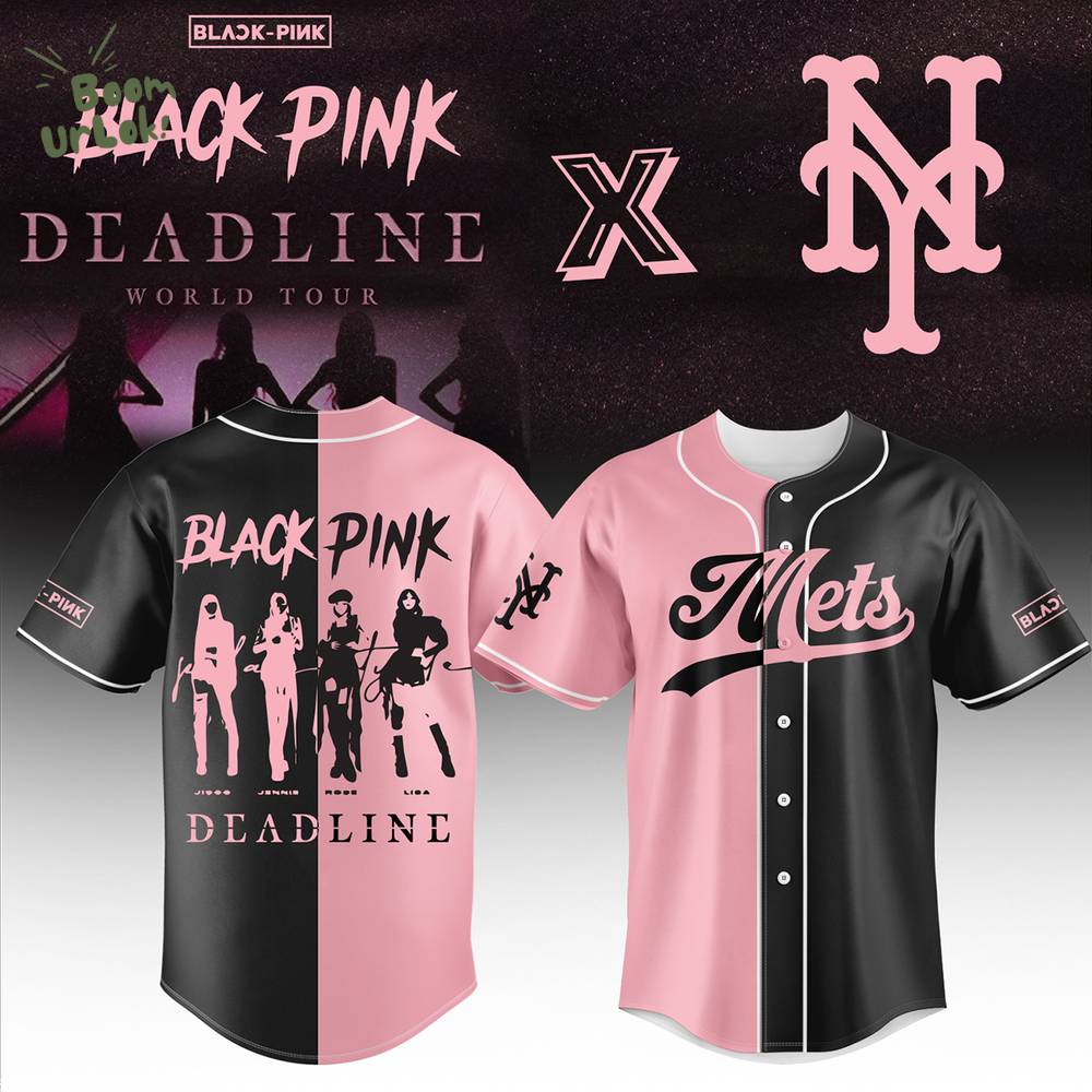 New York Mets x BLACKPINK baseball jersey New York Mets x BLACKPINK baseball jersey