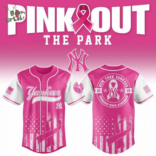 New York Yankees X Pink Out The Park-3D Baseball Jersey
