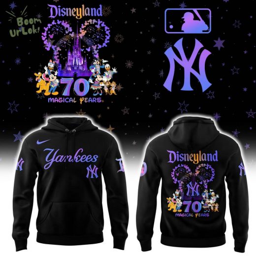 New York Yankees x Disneyland 70th Baseball Hoodie