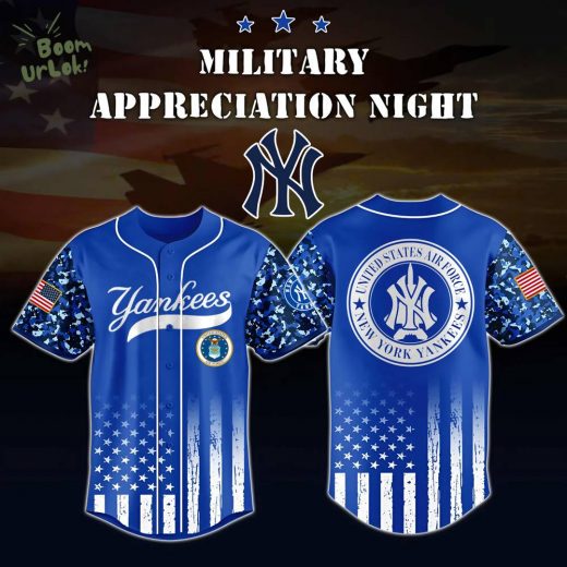 New York Yankees x US Air Force Appreciation Night Special Edition-3D Baseball Jersey